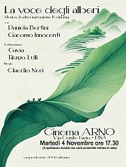 La voce degli alberi cinema e teatro